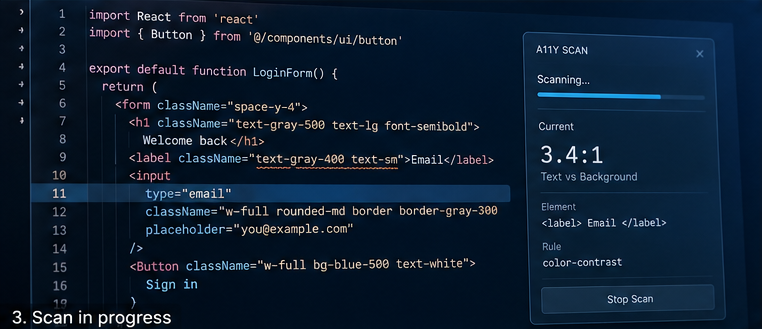 Verified A11y Auditor screenshot 3