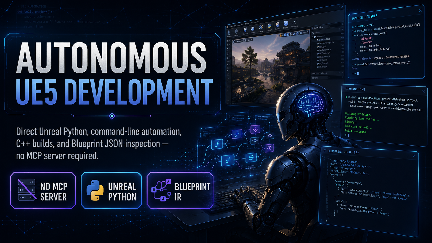 Unreal Engine 5 Autonomous Developer preview