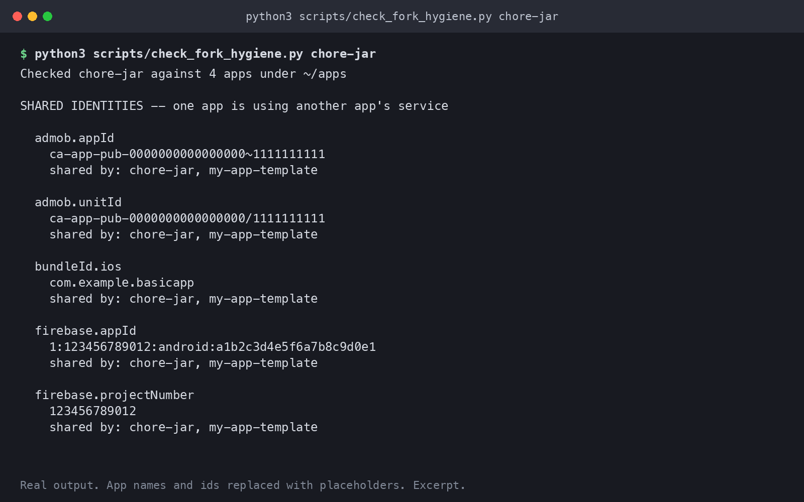 New App from a Fork (Flutter & React Native) screenshot 2