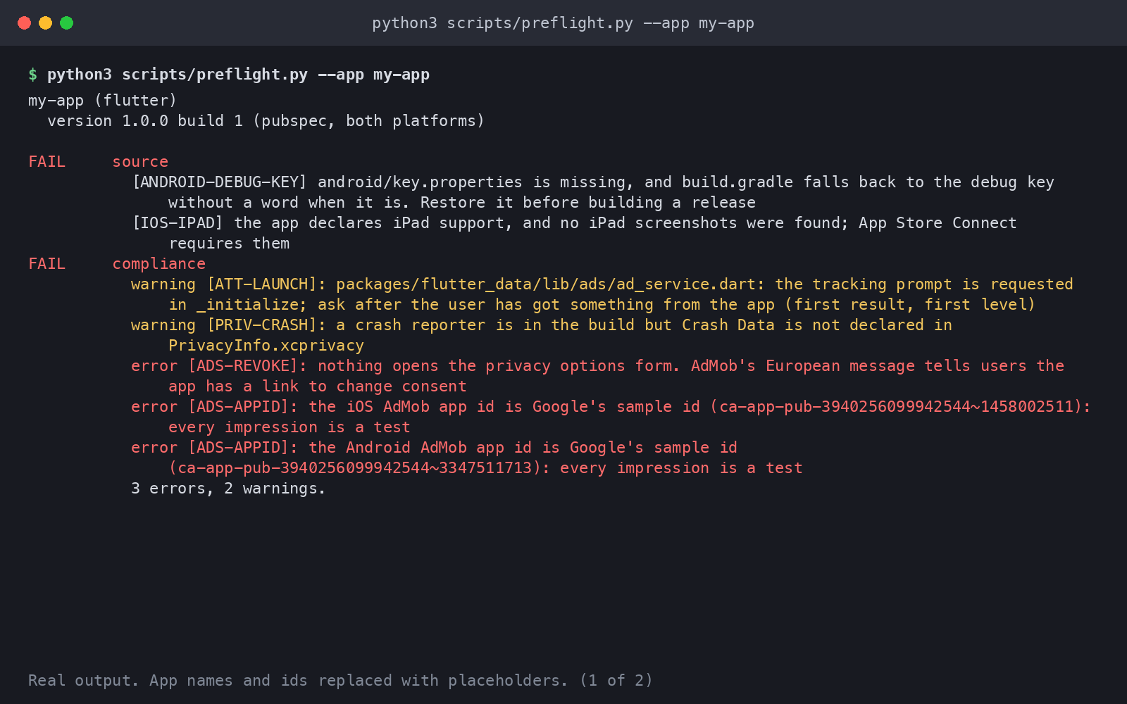 Store Preflight: One Check Before Every Store Build preview