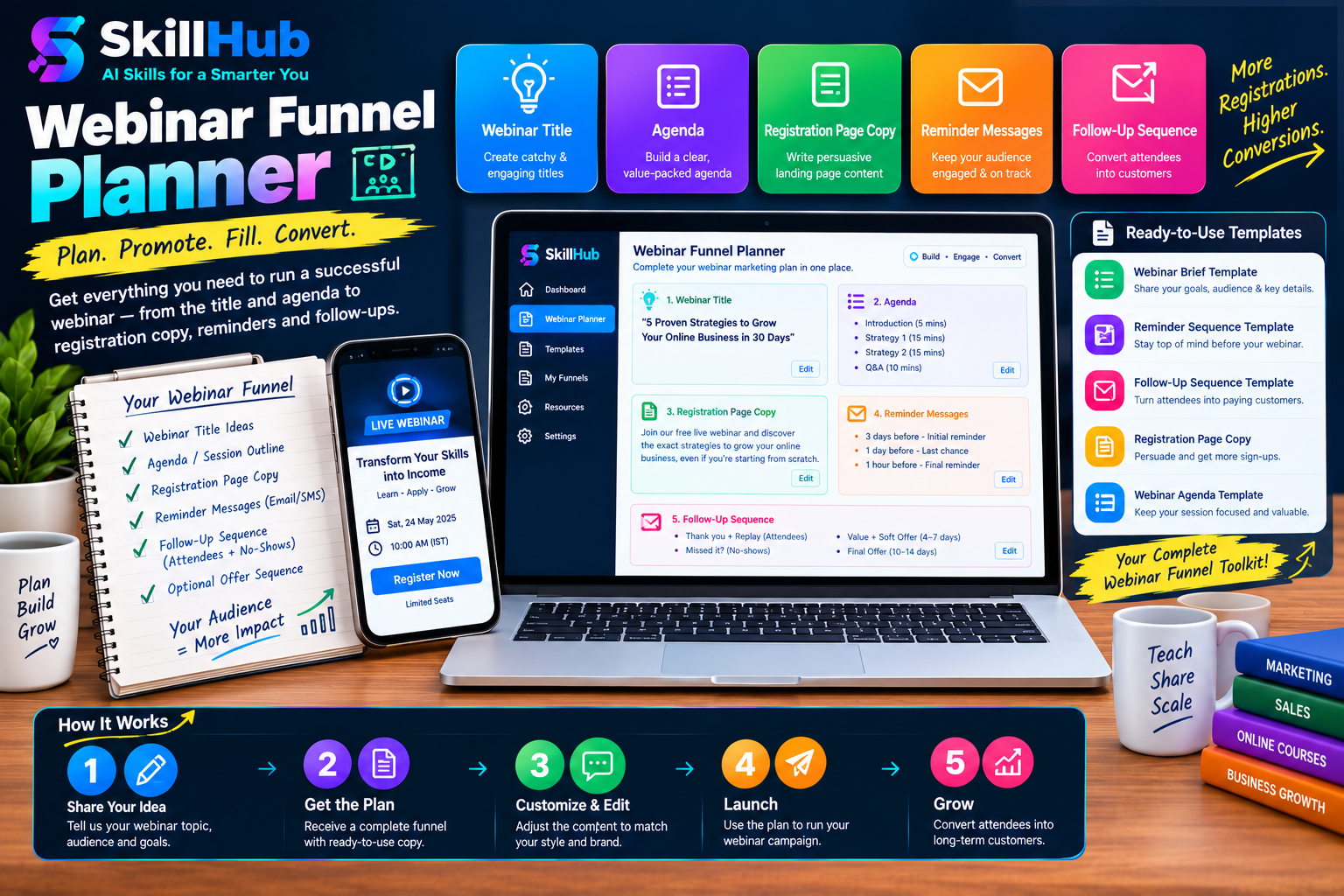 Webinar Funnel Planner preview