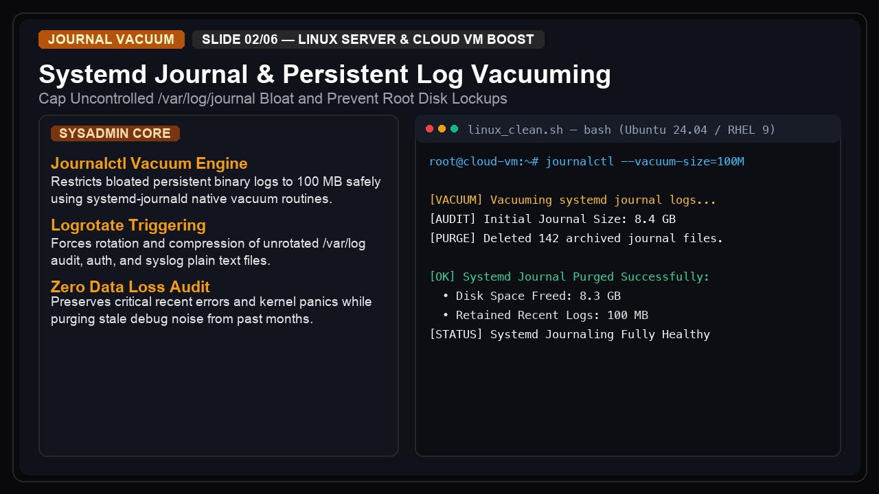 Linux Deep Clean & Boost — Server, Docker & GPU Buffer screenshot 2