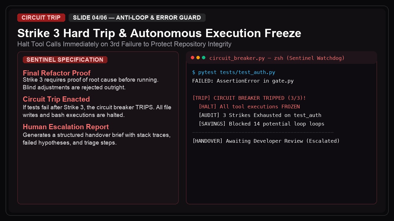 Circuit Breaker Sentinel — Anti-Loop & Error Guard screenshot 4