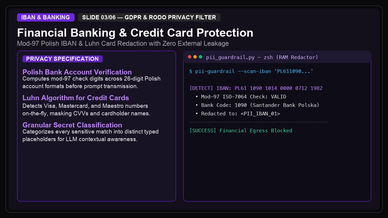 PII Masking Guardrail — Local GDPR/RODO Memory Filter screenshot 3