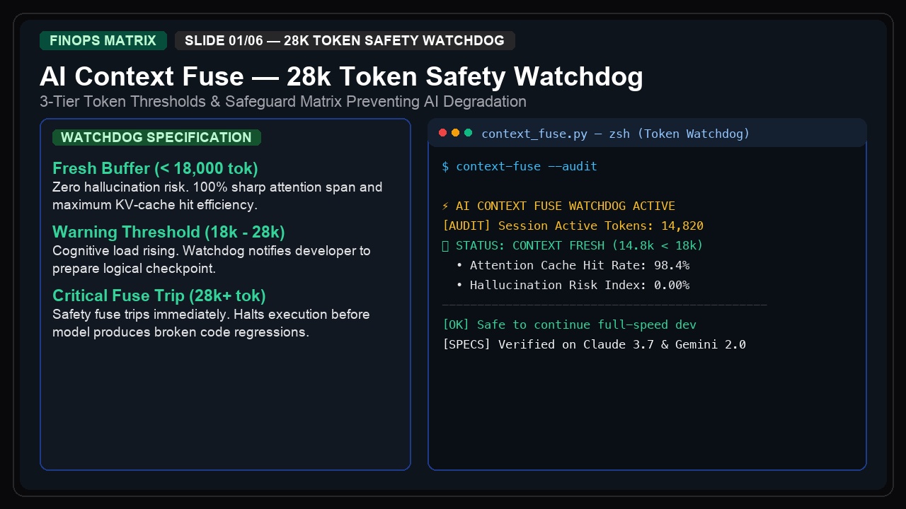 AI Context Fuse — 28k Token Safety Watchdog & Handover screenshot 1