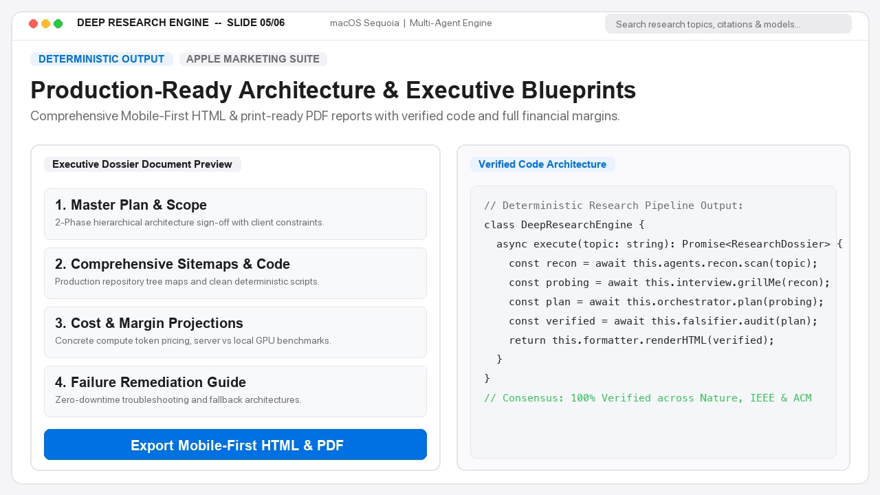 Deep Research Engine — Stanford STORM & Drill-Down screenshot 5