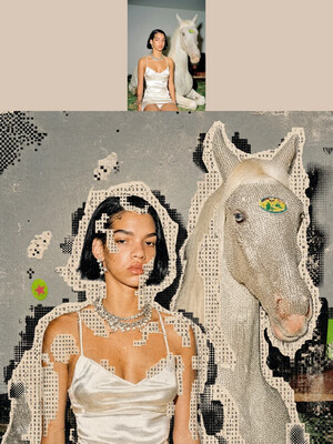 Glitch Pixel Collage preview