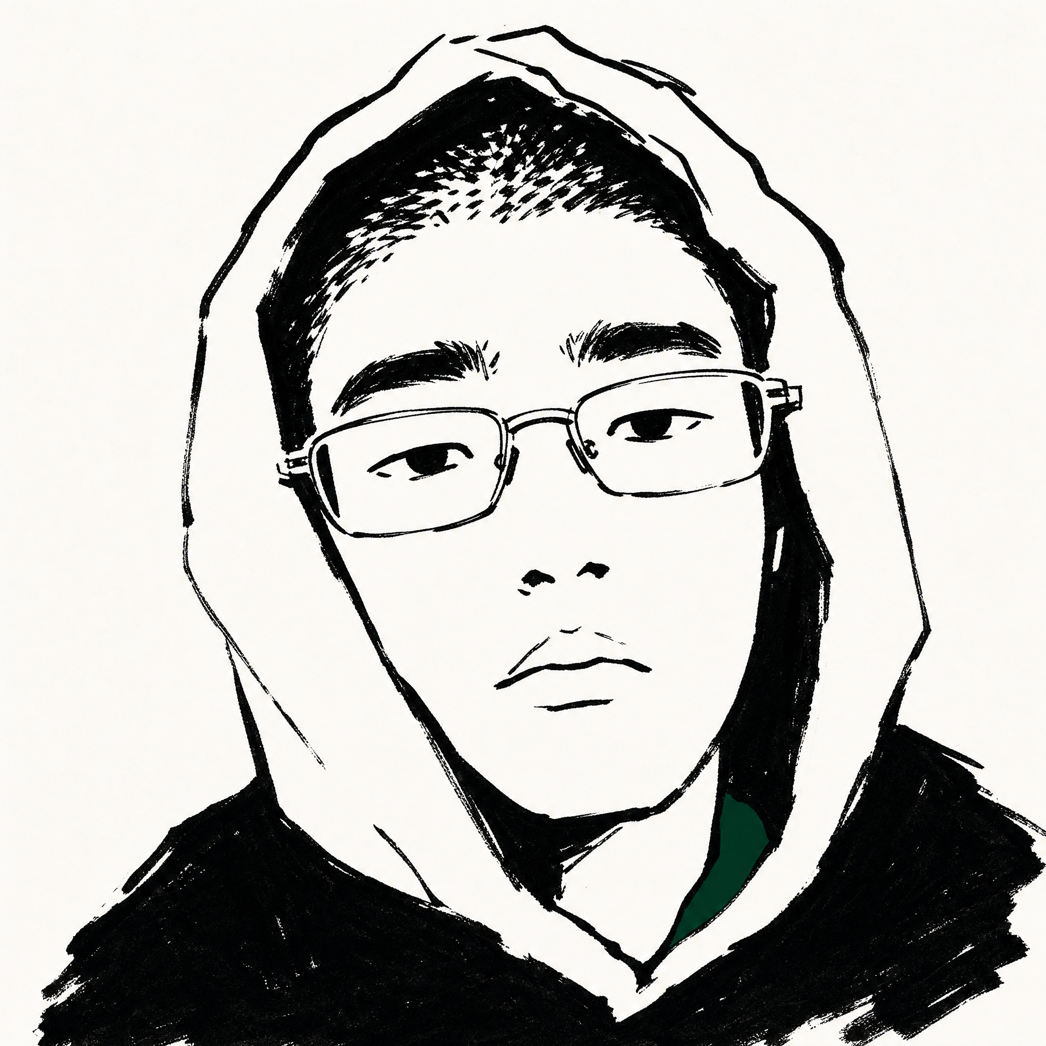 Bold-Line Manga Avatar preview