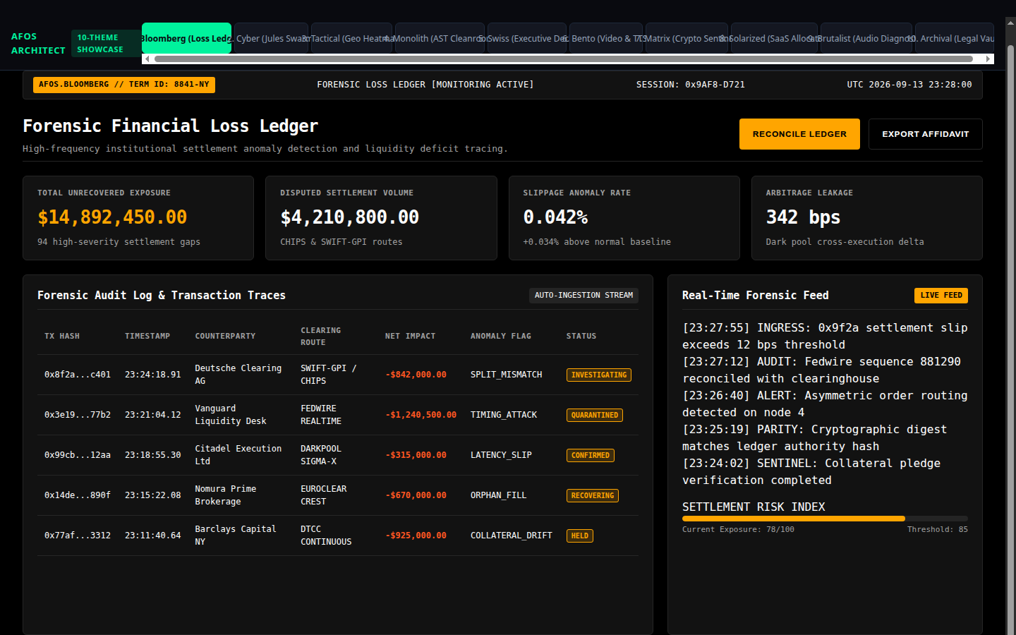 afos interface architect preview