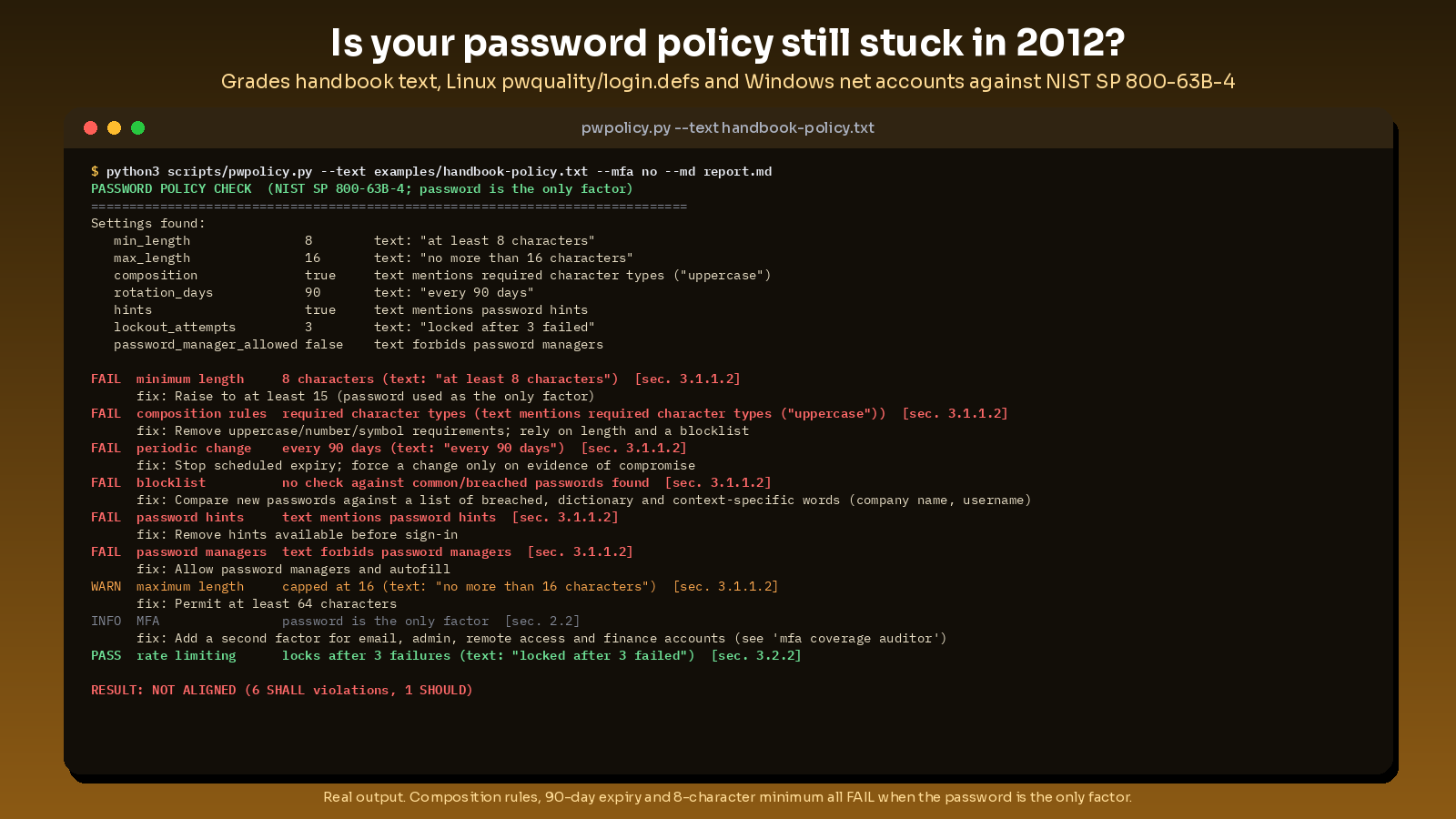 password policy checker preview
