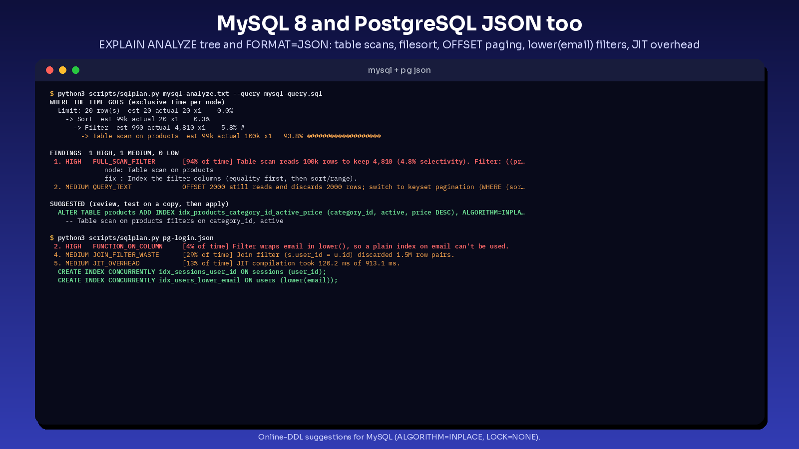 sql explain plan doctor screenshot 3