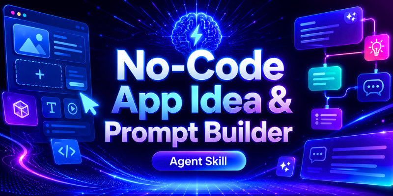 No Code App Idea Builder Agent