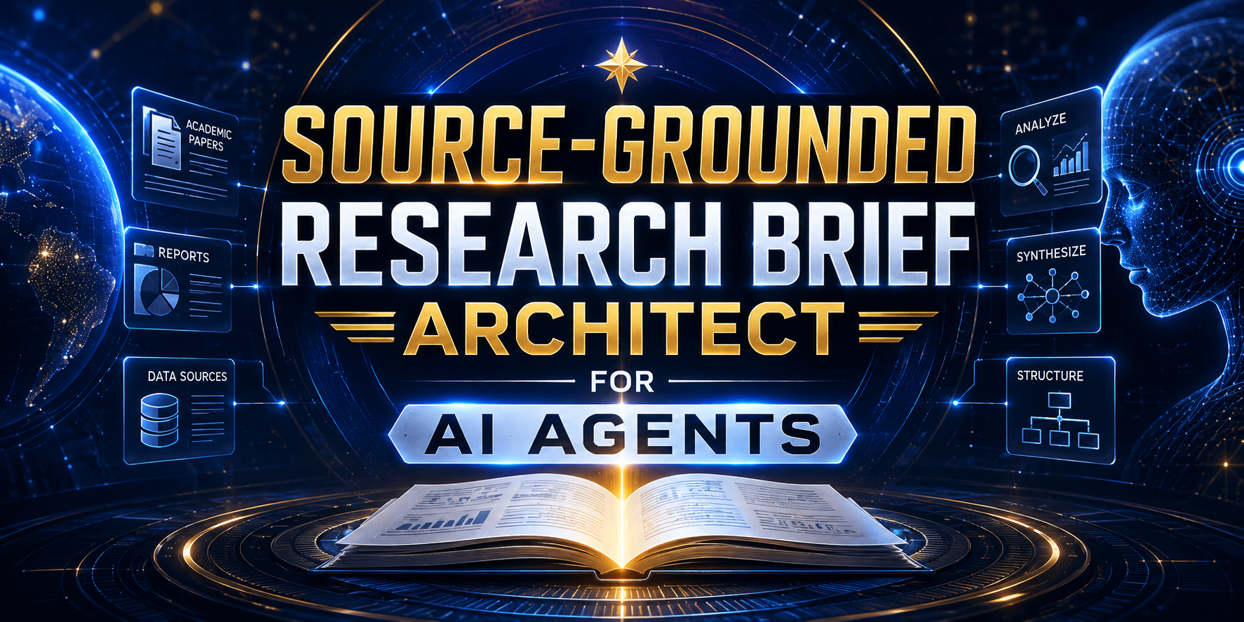 Source-Grounded Research Brief Architect for AI Agents