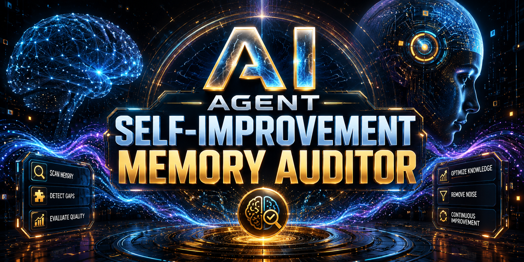 AI Agent Self-Improvement Memory Auditor