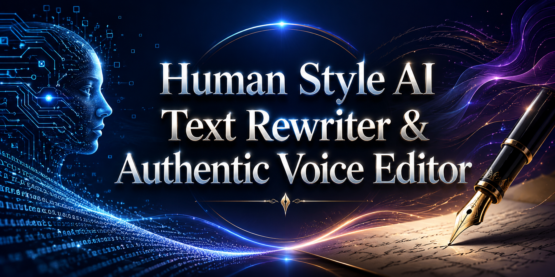 Human Style AI Text Rewriter & Authentic Voice Editor