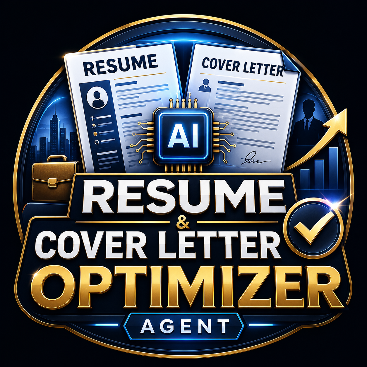 Resume & Cover Letter Optimizer Agent logo
