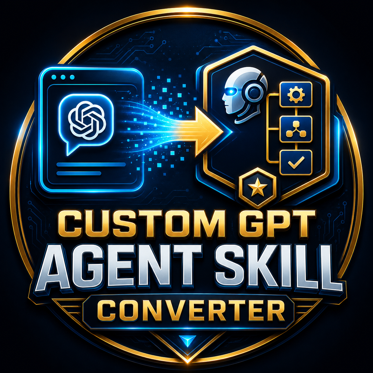 Custom GPT to Agent Skill Converter logo