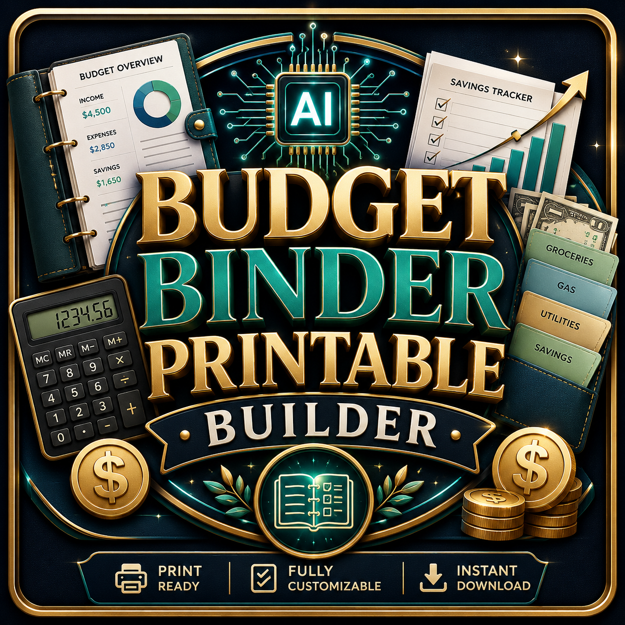 Budget Binder Printable Builder logo