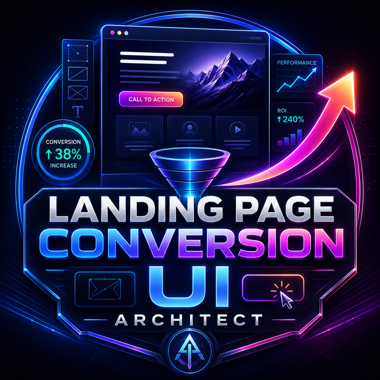 Landing Page Conversion UI Architect logo