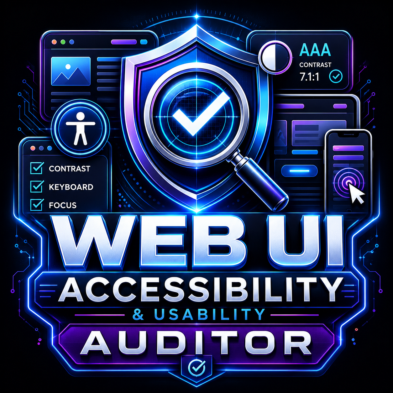 Web UI Accessibility & Usability Auditor logo