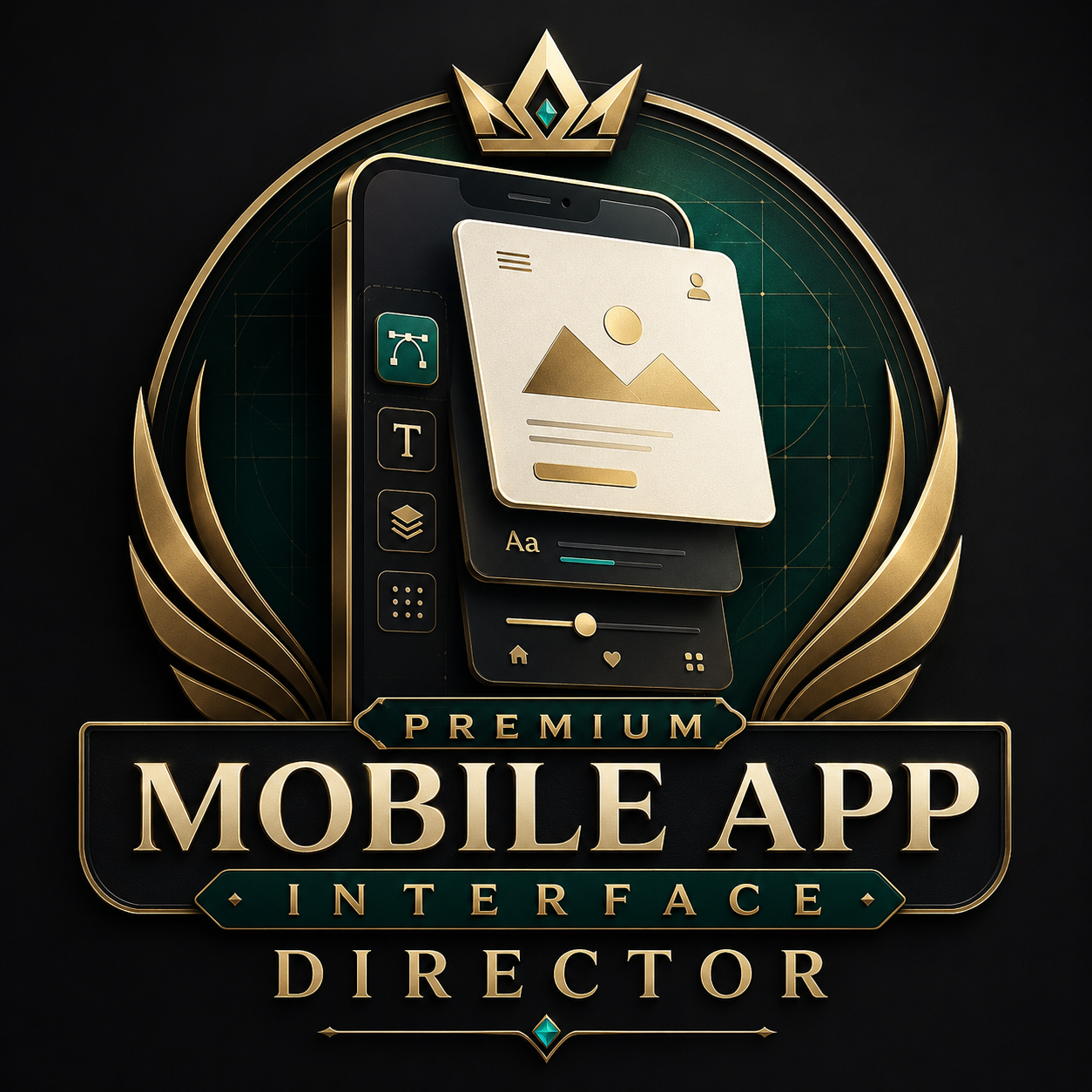 Premium Mobile App Interface Director