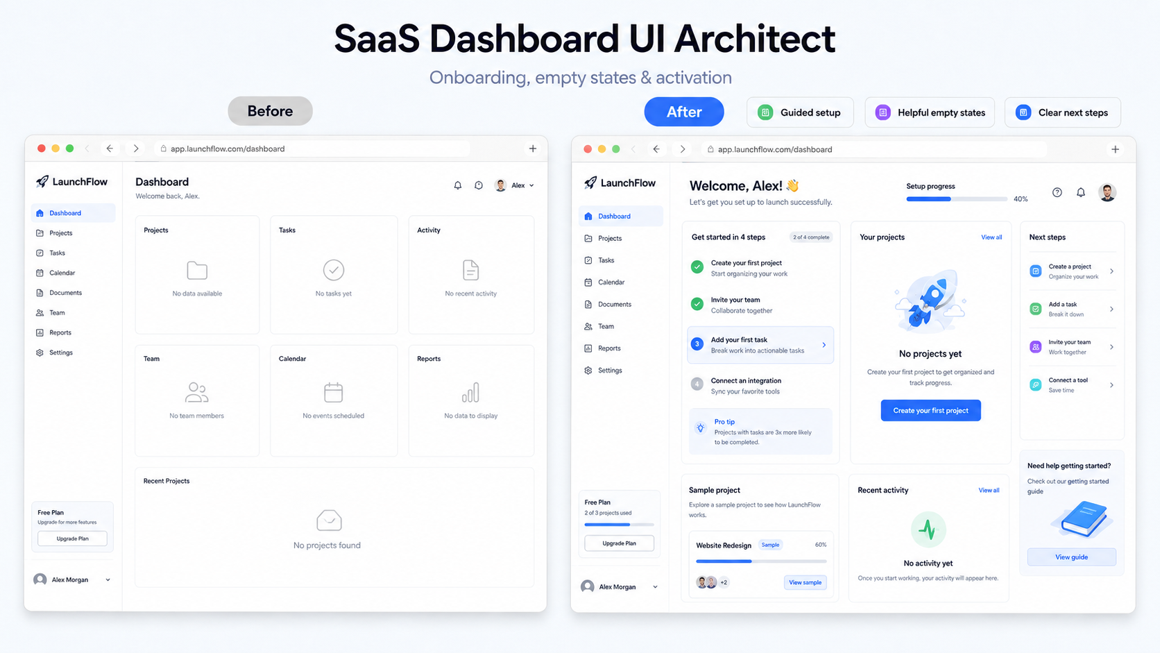 SaaS Dashboard UI Architect screenshot 4