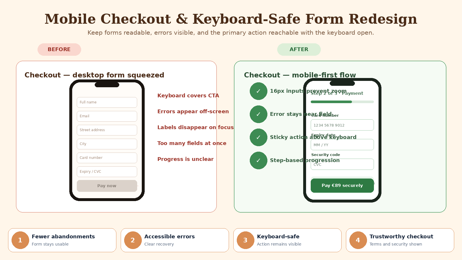 Mobile-First Web UI Redesign Agent screenshot 3