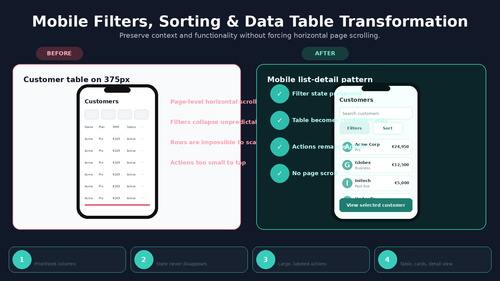 Mobile-First Web UI Redesign Agent screenshot 4