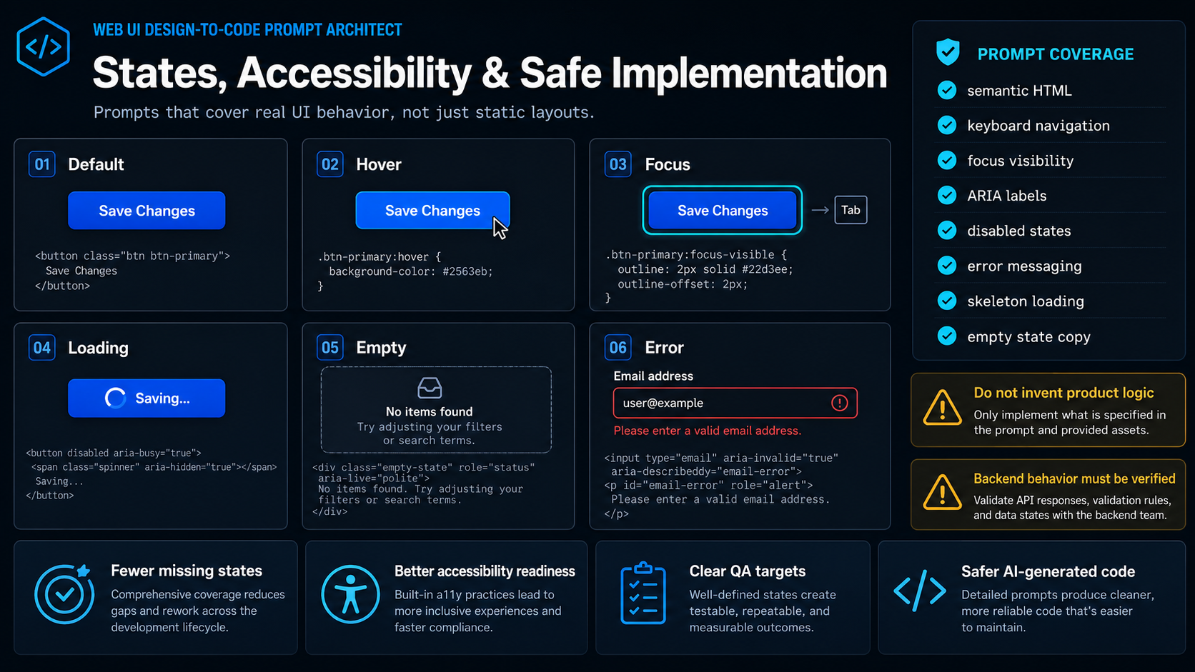 Web UI Design-to-Code Prompt Architect screenshot 5