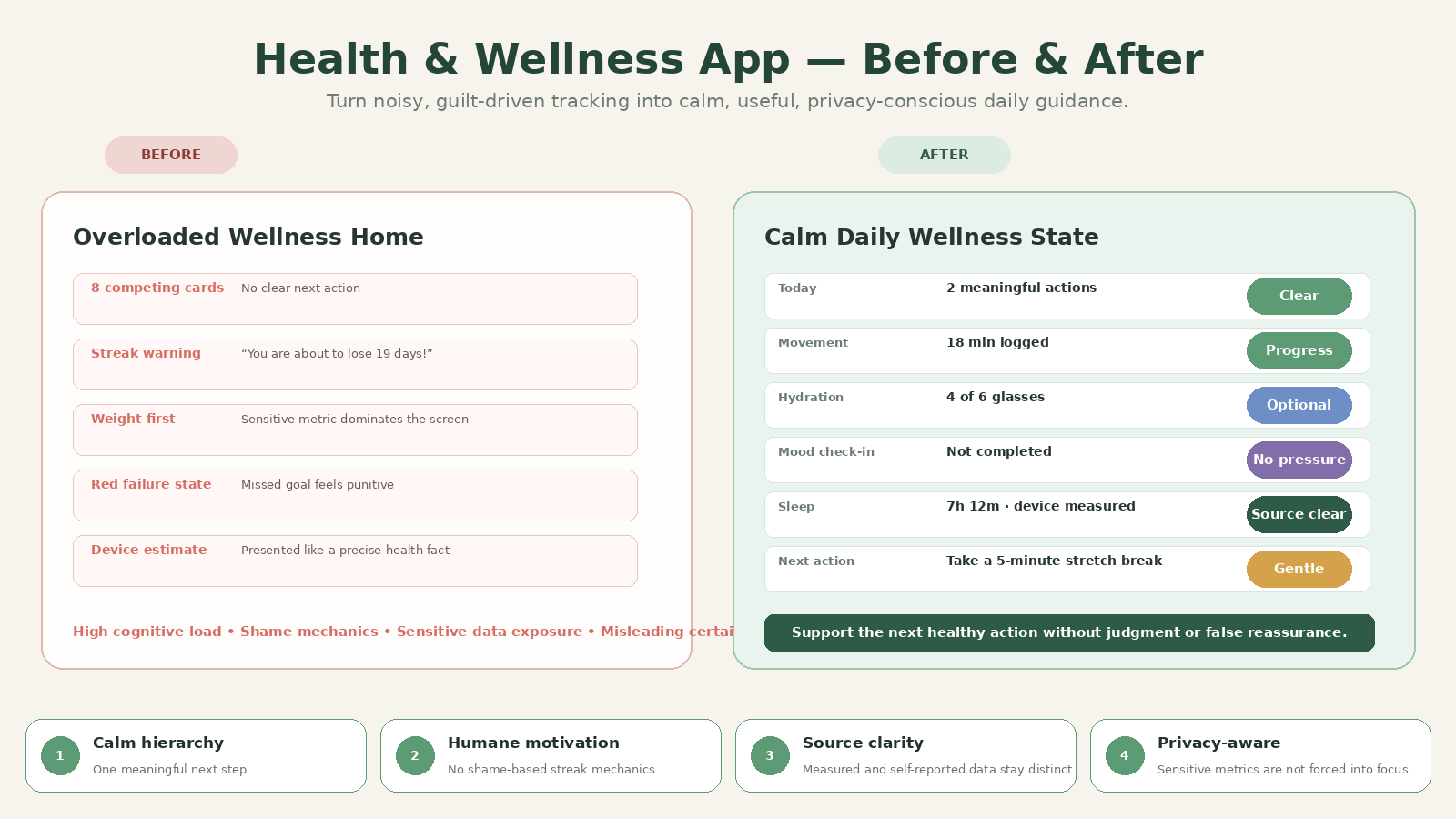 Health & Wellness App UI Architect preview
