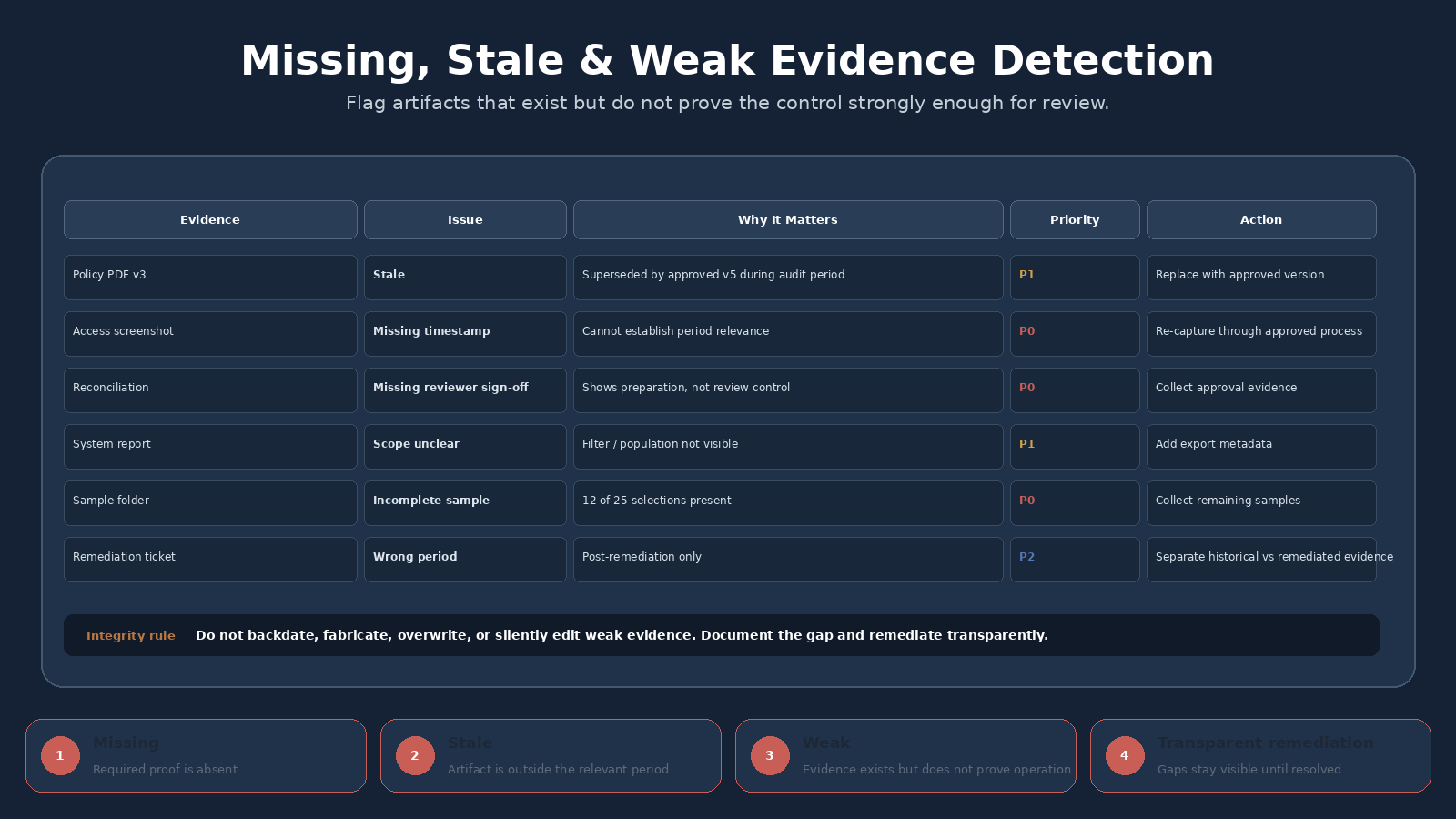 Audit Evidence Collection and Readiness Agent screenshot 4