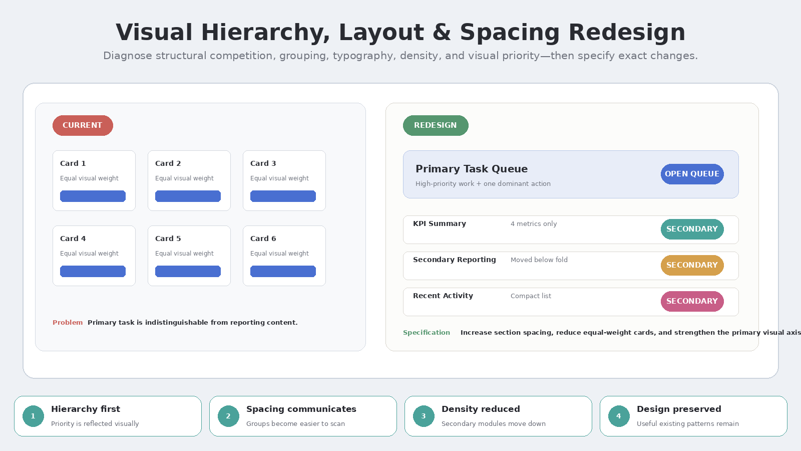 UI/UX Design Critique & Redesign Expert screenshot 3