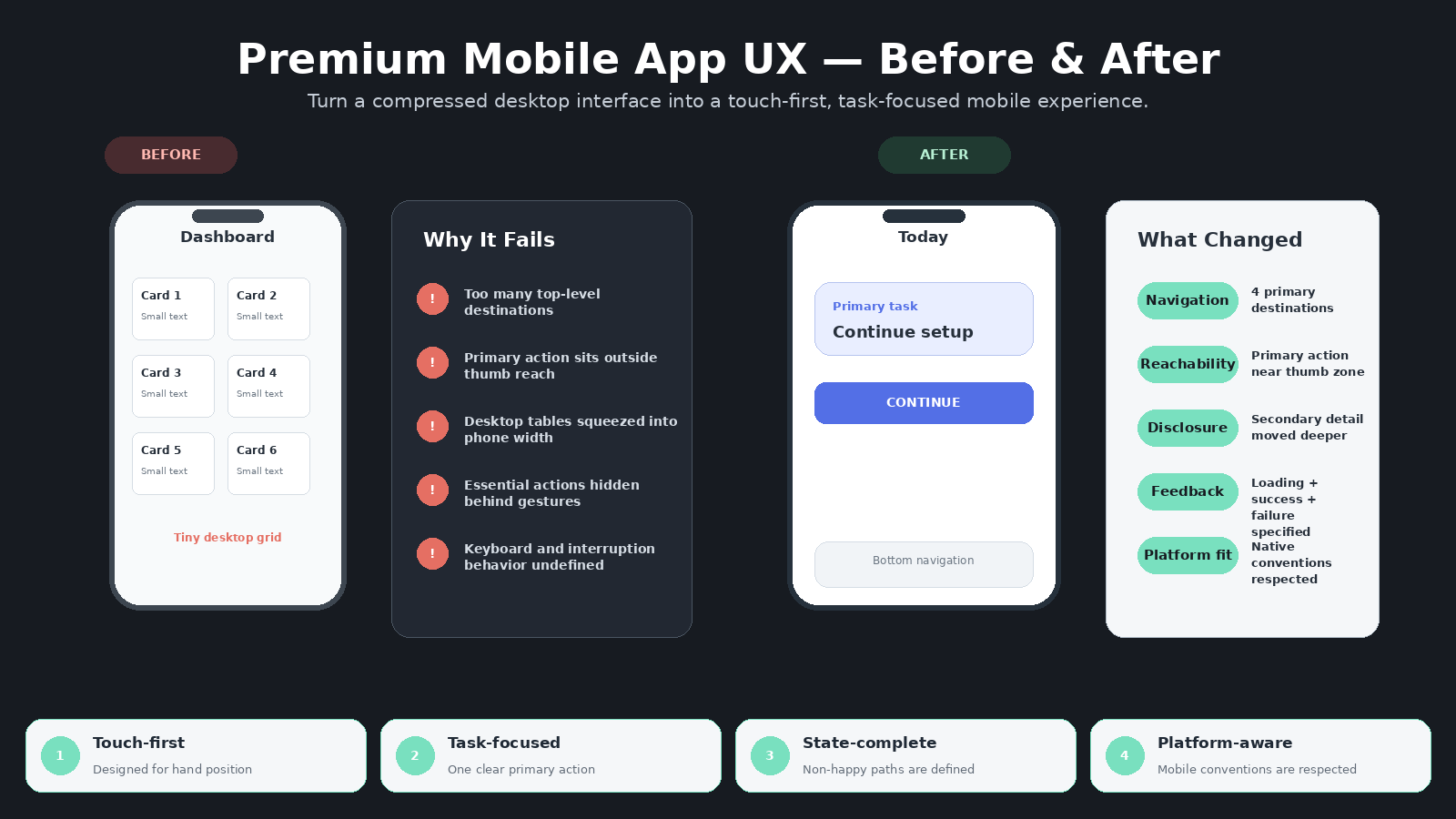 Premium Mobile App Interface Director preview