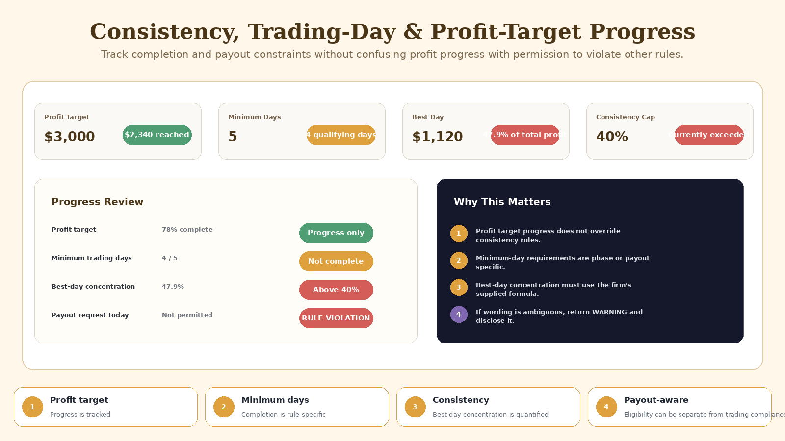 Prop Firm Rule Compliance Trading Agent screenshot 5