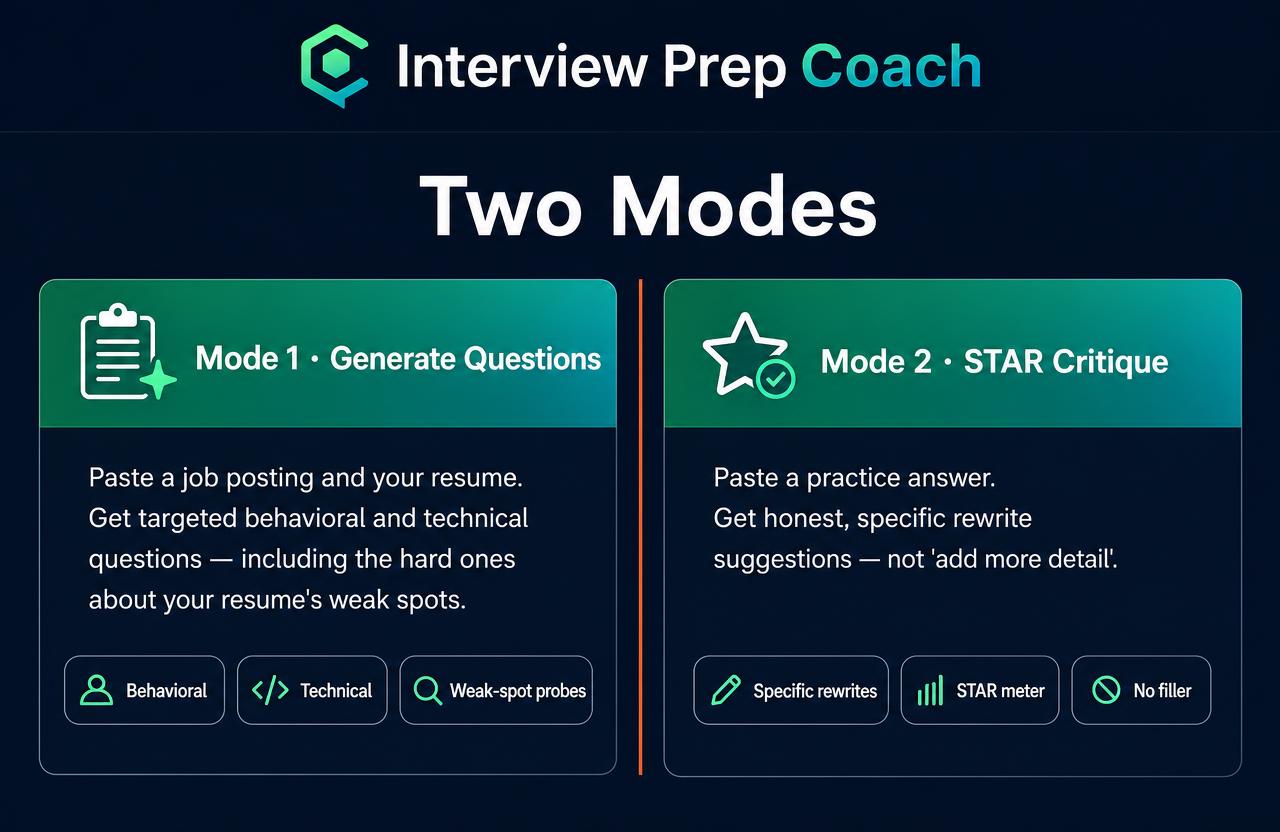 interview prep coach screenshot 3