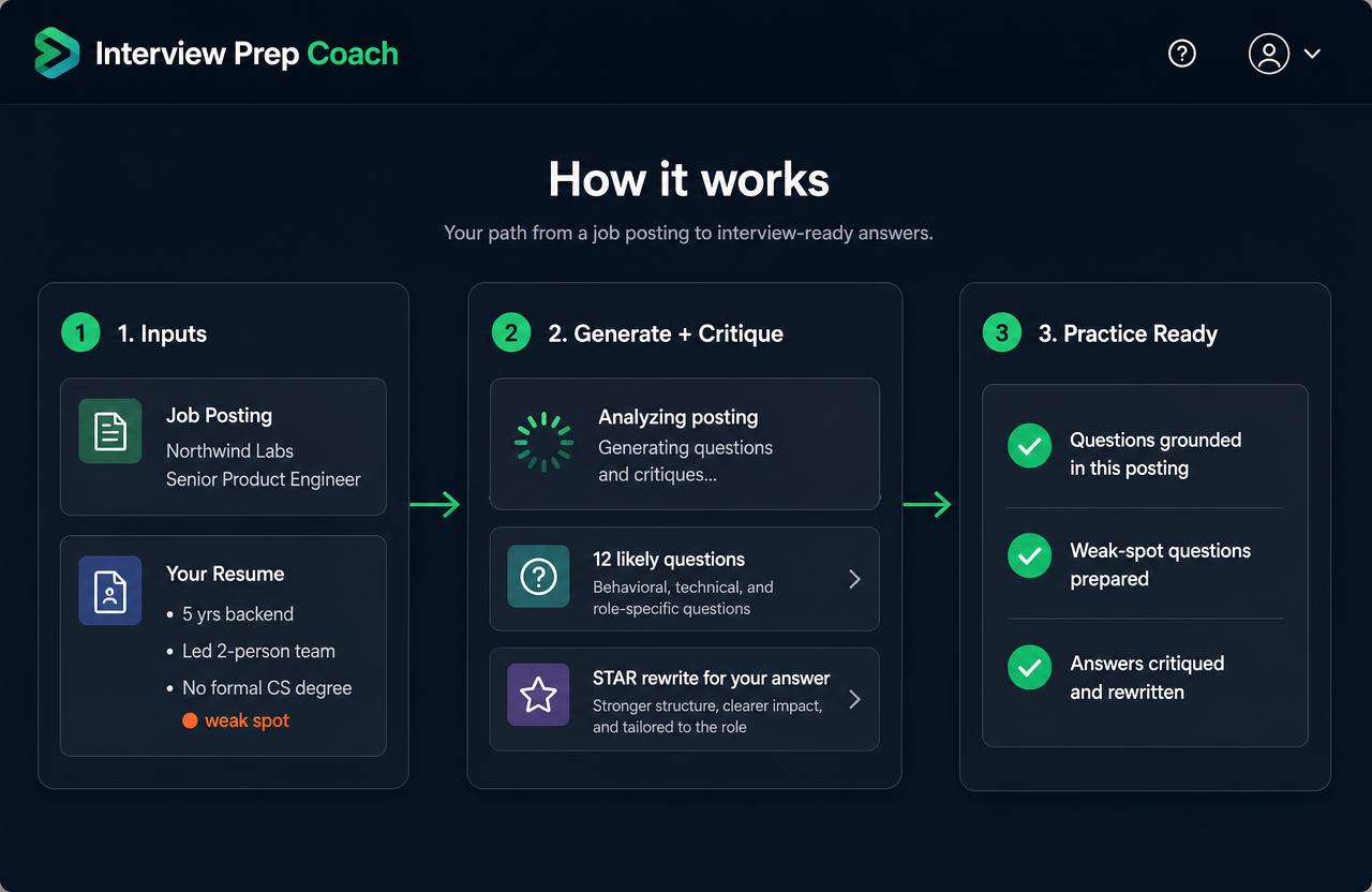 interview prep coach screenshot 4