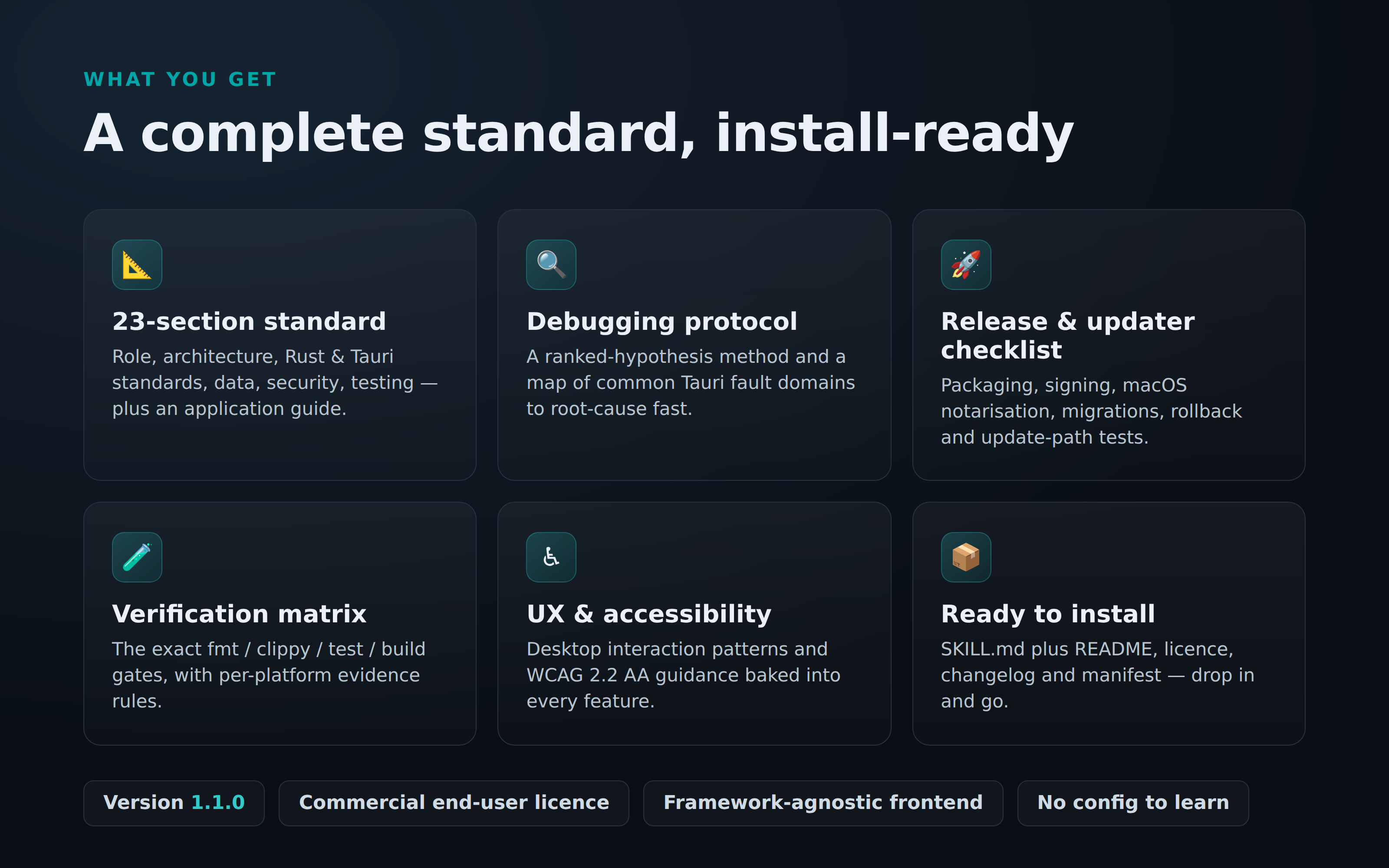 Tauri / Rust Full-Stack Developer Specialist screenshot 2