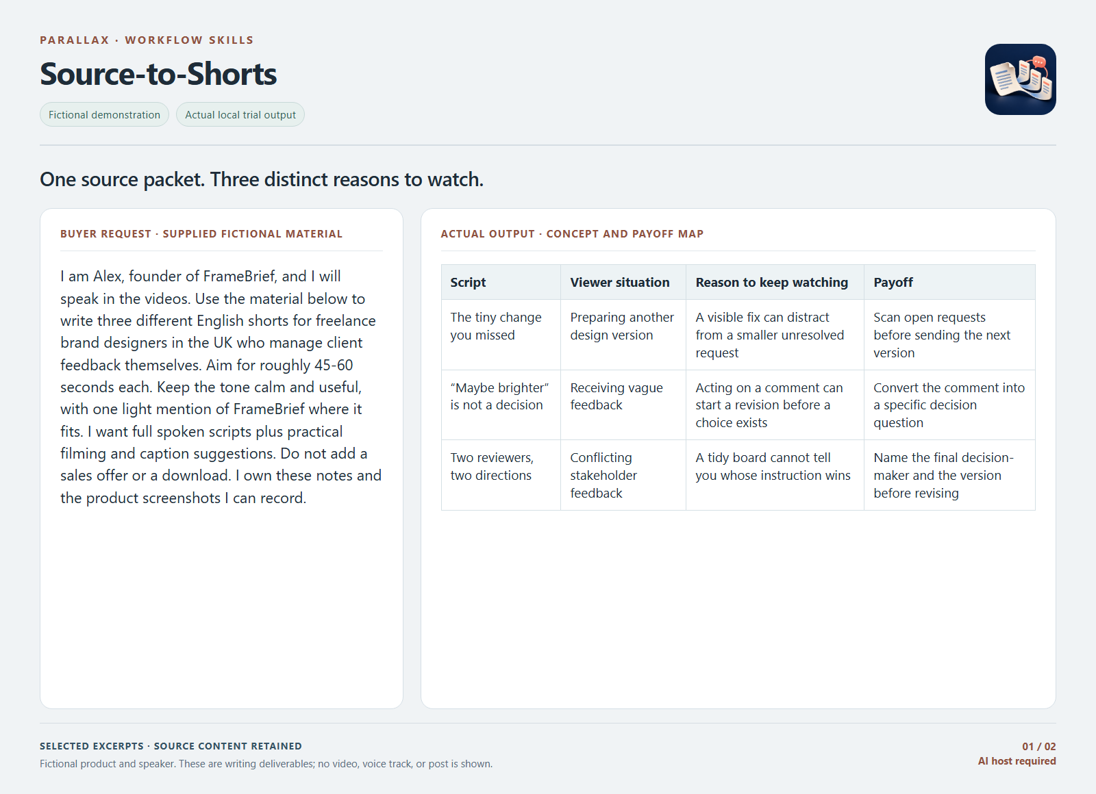 Parallax Source-to-Shorts preview