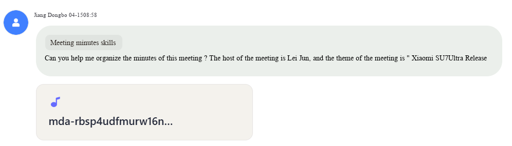 meeting minutes assistant preview