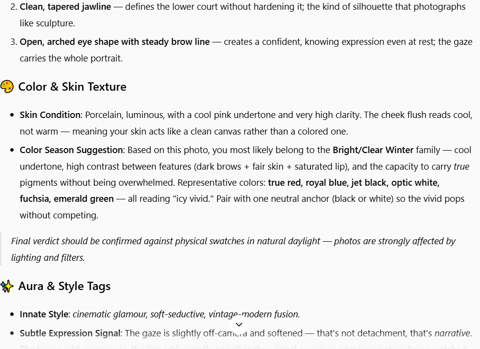 image aesthetics consultant screenshot 2