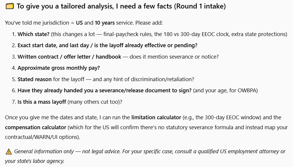 labor arbitration assistant screenshot 3