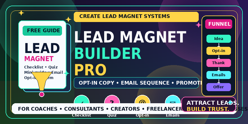 Lead Magnet Builder Pro