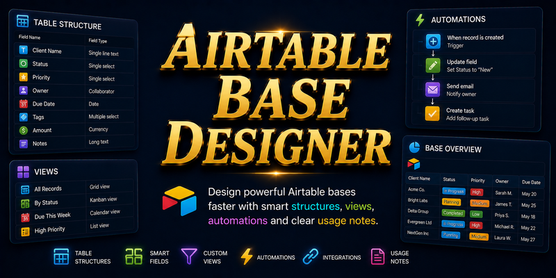 Airtable Base Designer