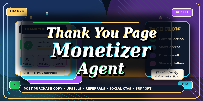 Thank You Page Monetizer preview