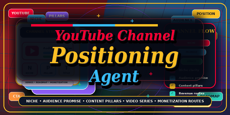 YouTube Channel Positioning Agent preview