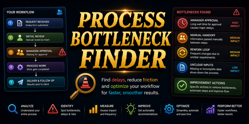 Process Bottleneck Finder preview