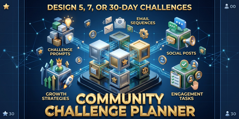 Community Challenge Planner preview