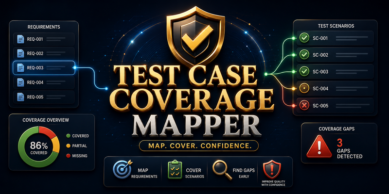 Test Case Coverage Mapper preview