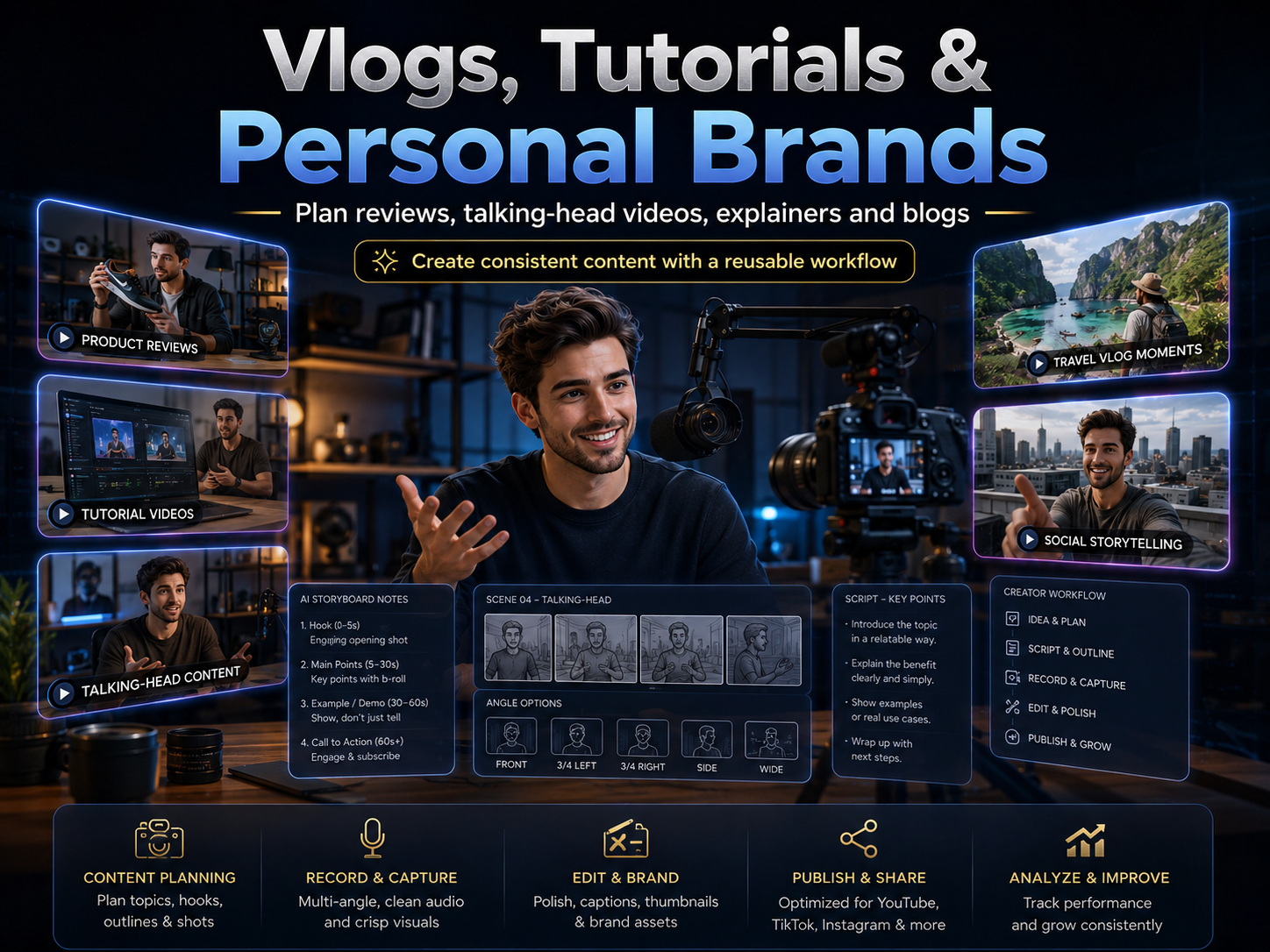 HD Cinematic Video Storyboard Builder screenshot 3