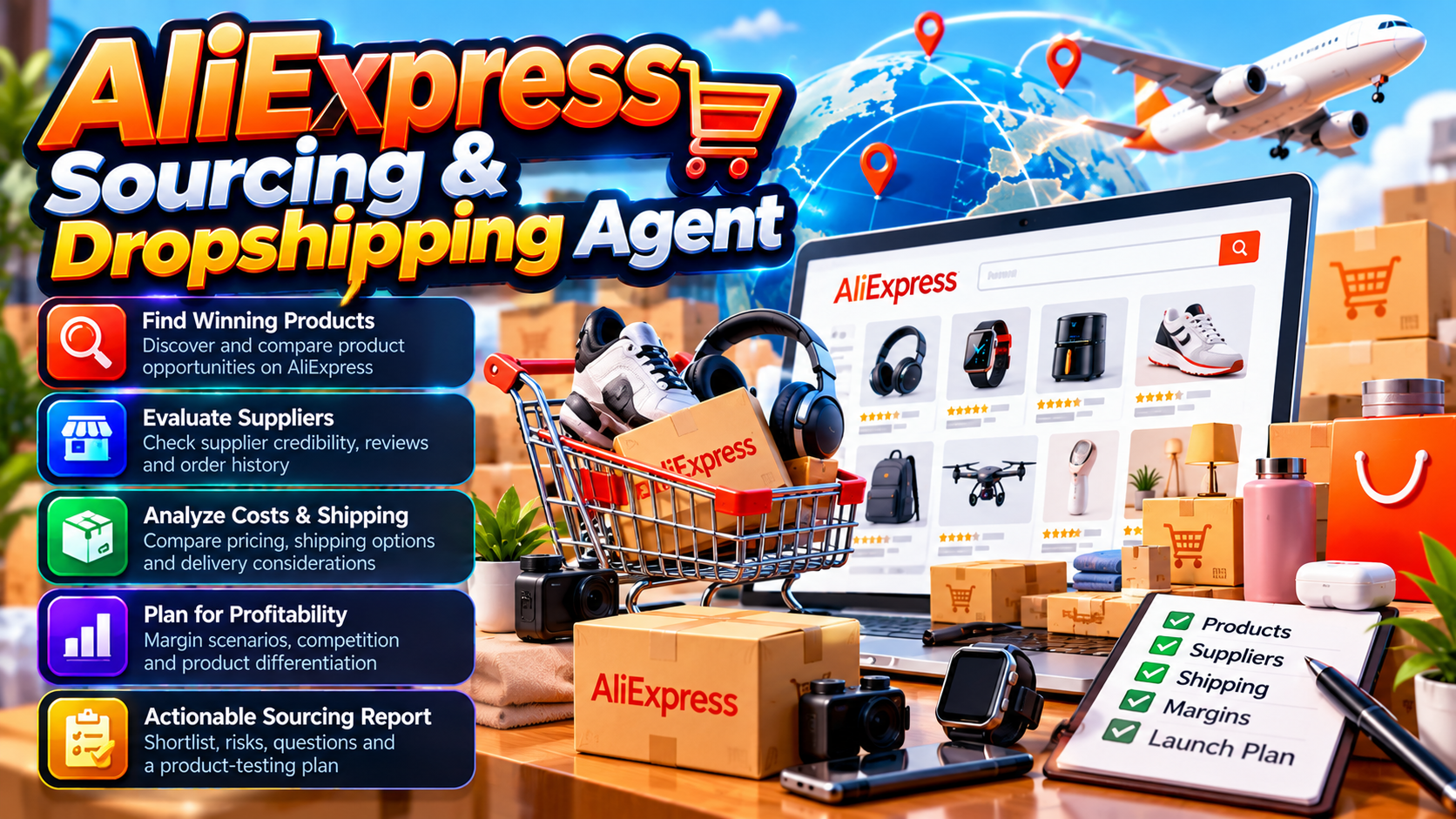 AliExpress Sourcing & Dropshipping Agent preview